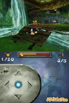 Rayman DS (USA) (En,Fr,Es) screen shot game playing
